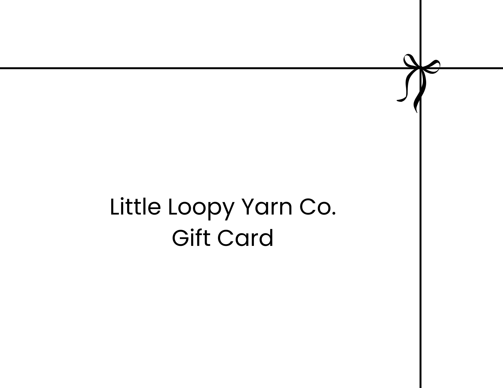 Little Loopy Yarn Co. Gift Card